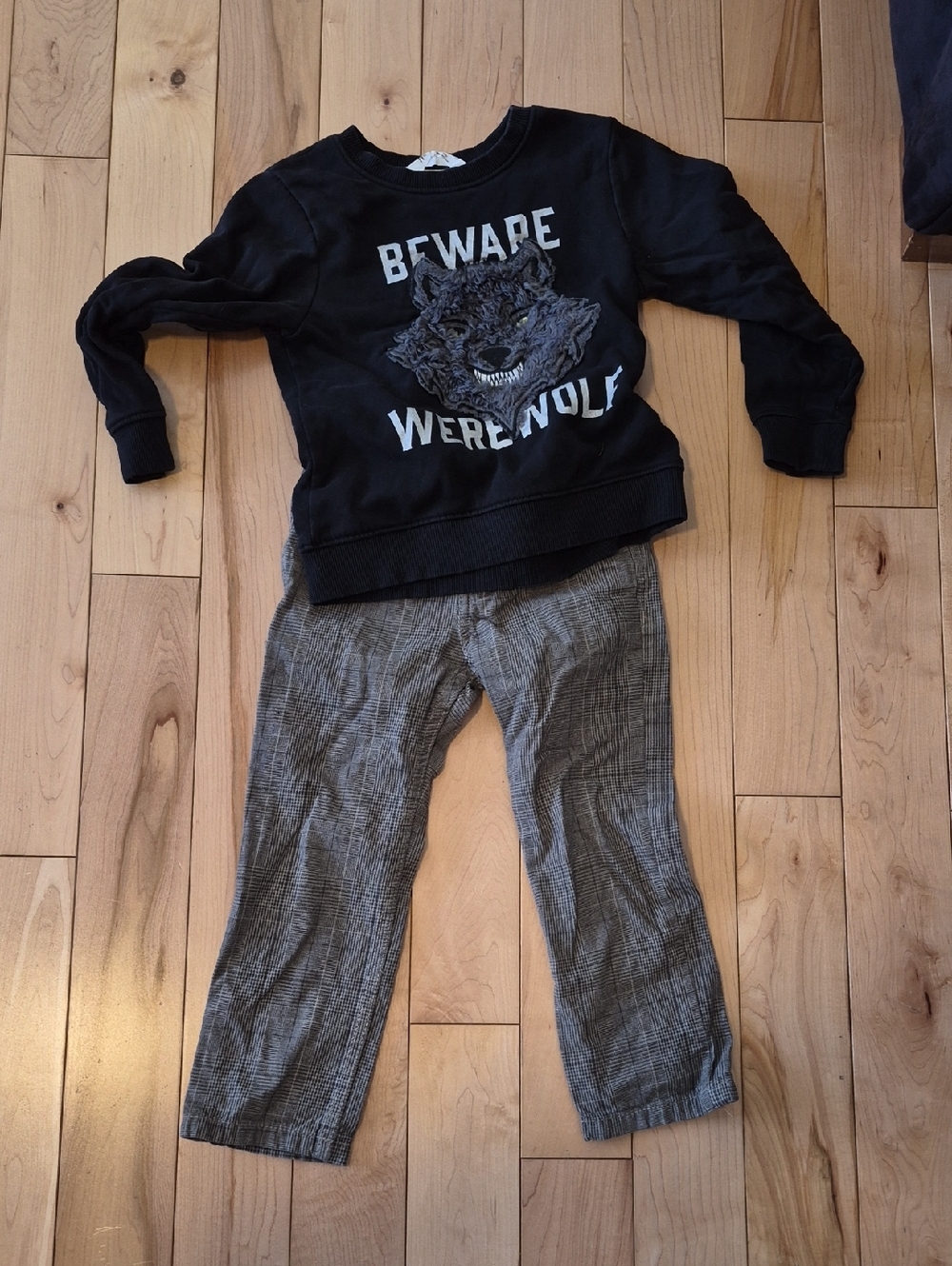 Boys Size 4 H&M Sweatshirt and Pants